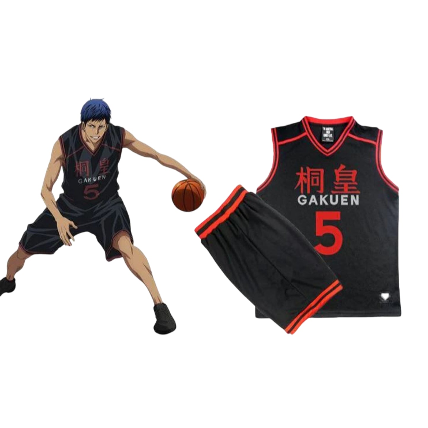 Gakuen Aomine Daiki Jersey